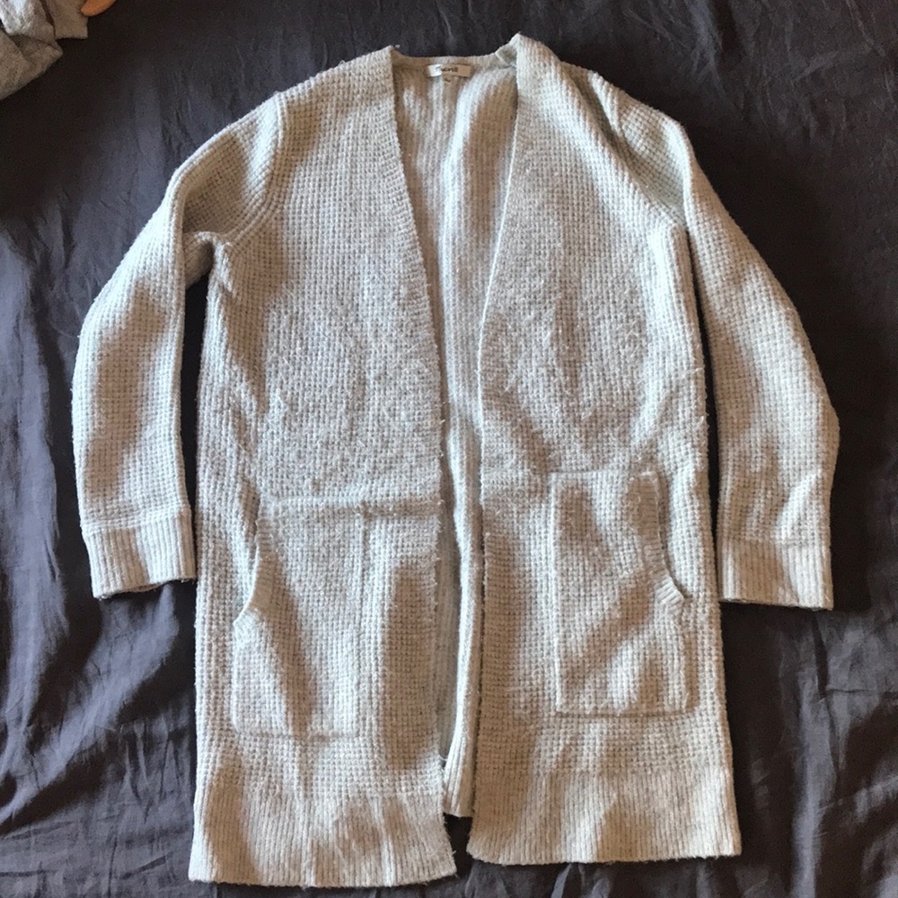 Madewell long cardigan